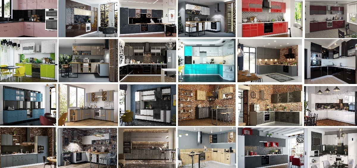 Кухня современная, кухня в современном стиле, кухонный гарнитур современном стиле (модульные кухни МДФ)