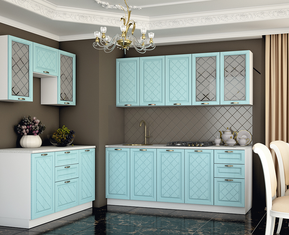 Модульная кухня Модена (Айвори)  Скай - кухня в стиле Прованс