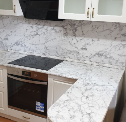 Кухня Квадро Белое дерево Кухня Квадро Белое дерево