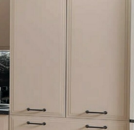 Кухня Атланта МДФ Холст Латте/Холст Брюле: буфет 900 Кухня Атланта МДФ Холст Латте/Холст Брюле: буфет 900