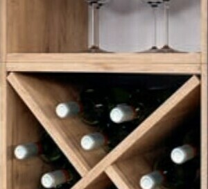 Модульная кухня София: открытые верхние полки в цвете Дуб золотой Модульная кухня София: открытые верхние полки в цвете Дуб золотой