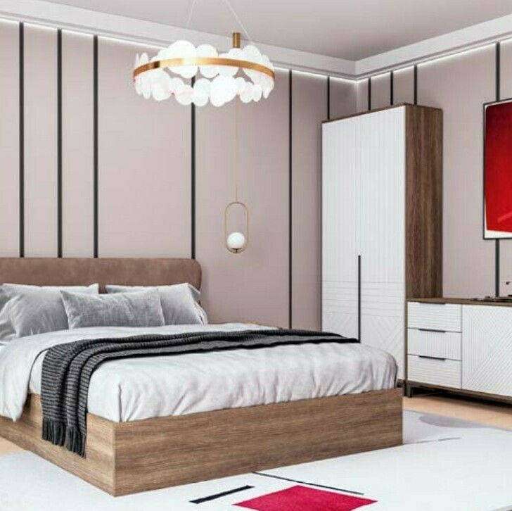 Спальня Палау (модульная спальня МДФ софт)