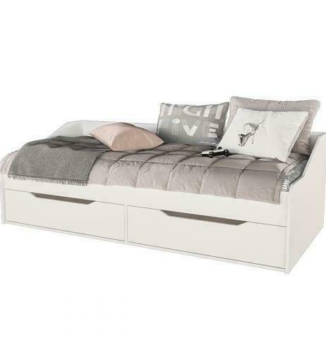 Спальня Норд белая: Диван-кровать Спальня Норд белая: Диван-кровать