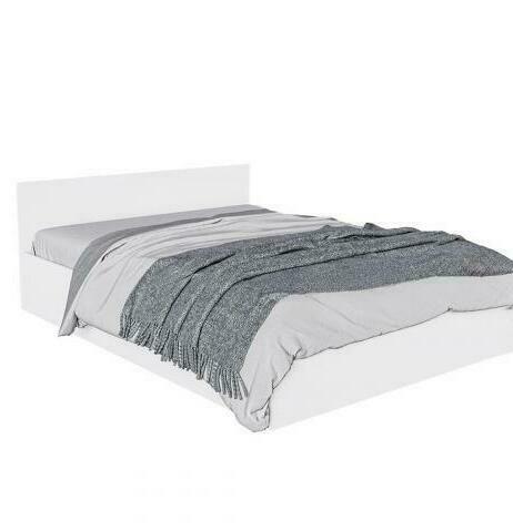 Спальня Норд: кровать белая Спальня Норд: кровать белая