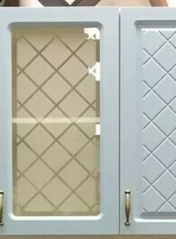 Фасад МДФ Айвори пленка цвета Скай