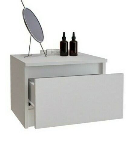 Спальня Норд белая: Тумба прикроватная  Спальня Норд белая: Тумба прикроватная