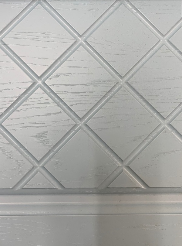 Фасад МДФ Айвори пленка цвета Дуб белый 