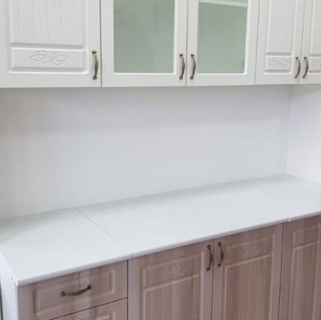 Кухня Виктория модульная МФД Белое дерево/Лебединое озеро Кухня Виктория модульная МФД Белое дерево/Лебединое озеро