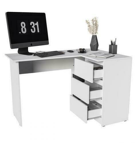 Спальня Норд белая: стол письменный №4 Спальня Норд белая: стол письменный №4