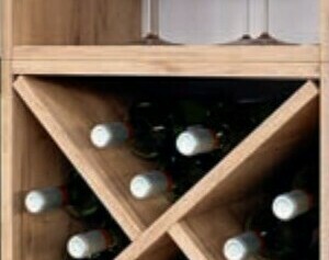 Открытые верхние полки в цвете Дуб золотой Открытые верхние полки в цвете Дуб золотой