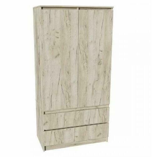 Спальня Норд Дуб Крафт серый: Шкаф 0,9 Норд Дуб Крафт серый Спальня Норд Дуб Крафт серый - недорогая модульная спальня в стиле лофт