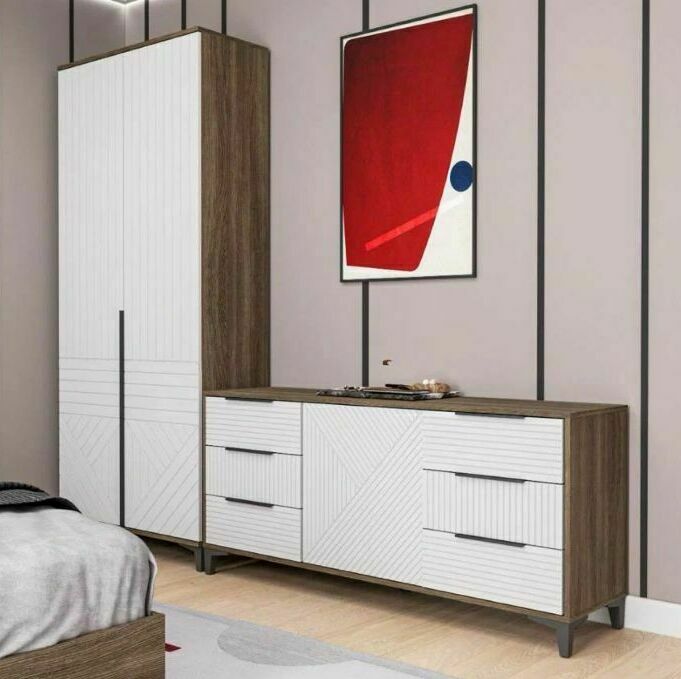 Спальня Палау (модульная спальня МДФ софт)