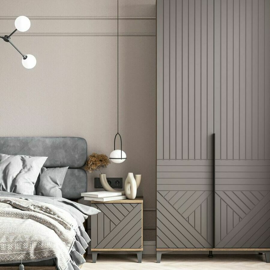 Спальня Палау (модульная спальня МДФ софт)