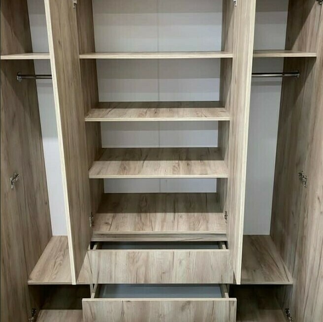 Спальня Норд Дуб Крафт серый: Шкаф 1,6 Норд Дуб Крафт серый Спальня Норд Дуб Крафт серый - недорогая модульная спальня в стиле лофт