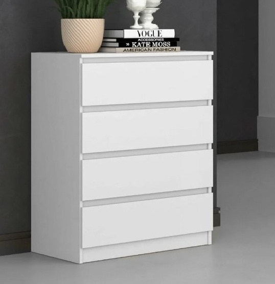 Спальня Норд белая: комод №2 Спальня Норд белая: комод №2