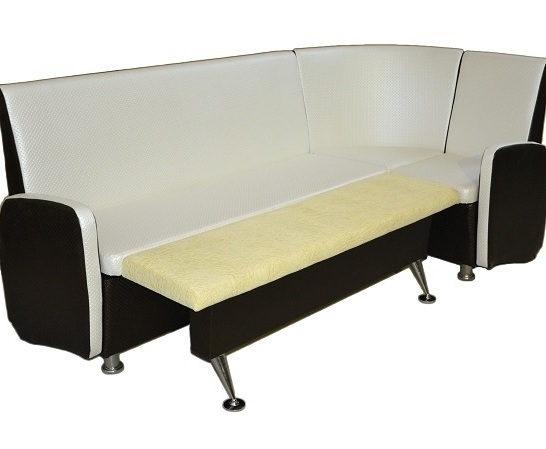 Кухонный раскладной угловой диван Карина со спальным местом и местом для хранения - купить недорого в СПб 