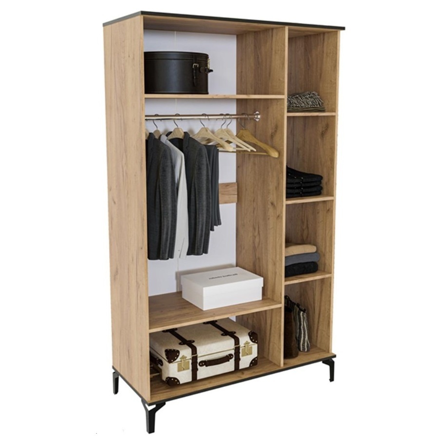 Шкаф Бриона 3-створч. Дуб золотой/Венге Спальня Бриона Дуб золотой/Венге (модульная современная спальня )