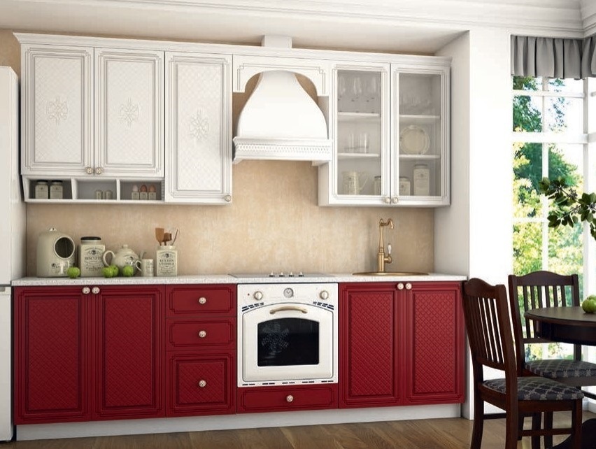 Кухня Версаль 2,6 МДФ Панакота софт/Шардоне софт