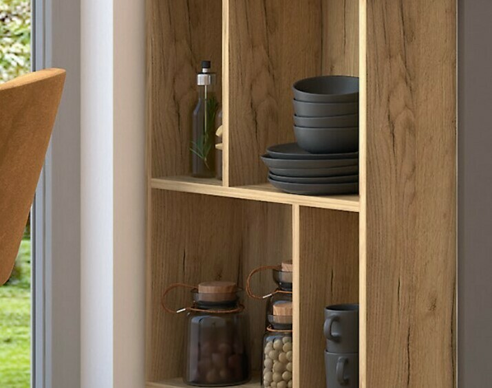 Шкаф открытый торцевой КШНОТ 540 ЛДСП Дуб золотой Шкаф открытый торцевой КШНОТ 540 ЛДСП Дуб золотой