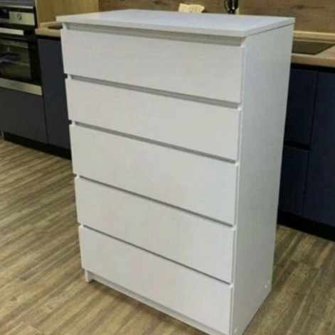 Норд белый гладкий Норд белый гладкий Комод №1 Гостиная Норд белая (модульная гостиная Норд белый гладкий)