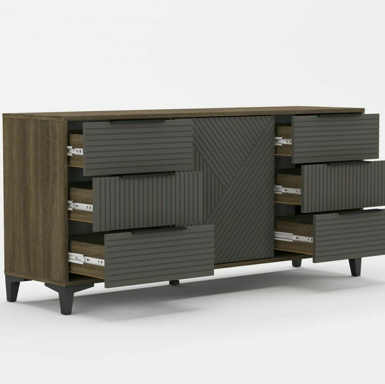 Спальня Палау (модульная спальня МДФ софт)