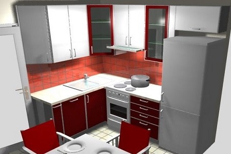 Дизайн-проект кухни № 58<br>