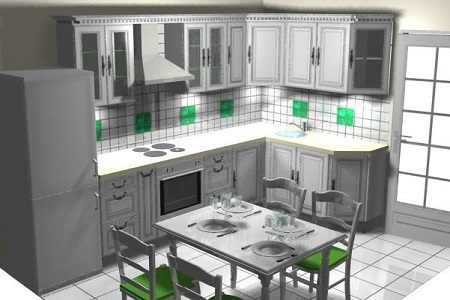 Дизайн-проект кухни № 61<br>