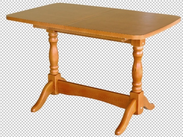 Стол прямоугольный раскладной цвета Ольха (арт.ТР-КМФ-3-ОЛХ)