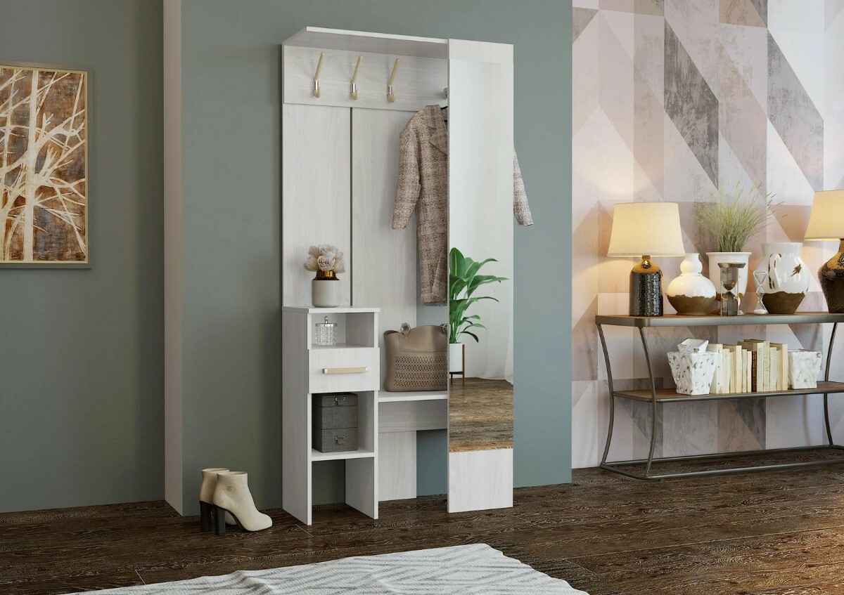 Прихожая 0,85м Лига Анкор светлый