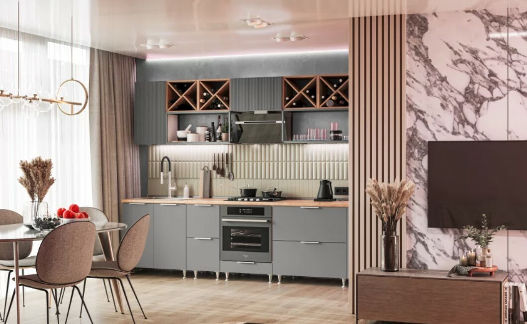 Модульная кухня Тиффани-1 МДФ