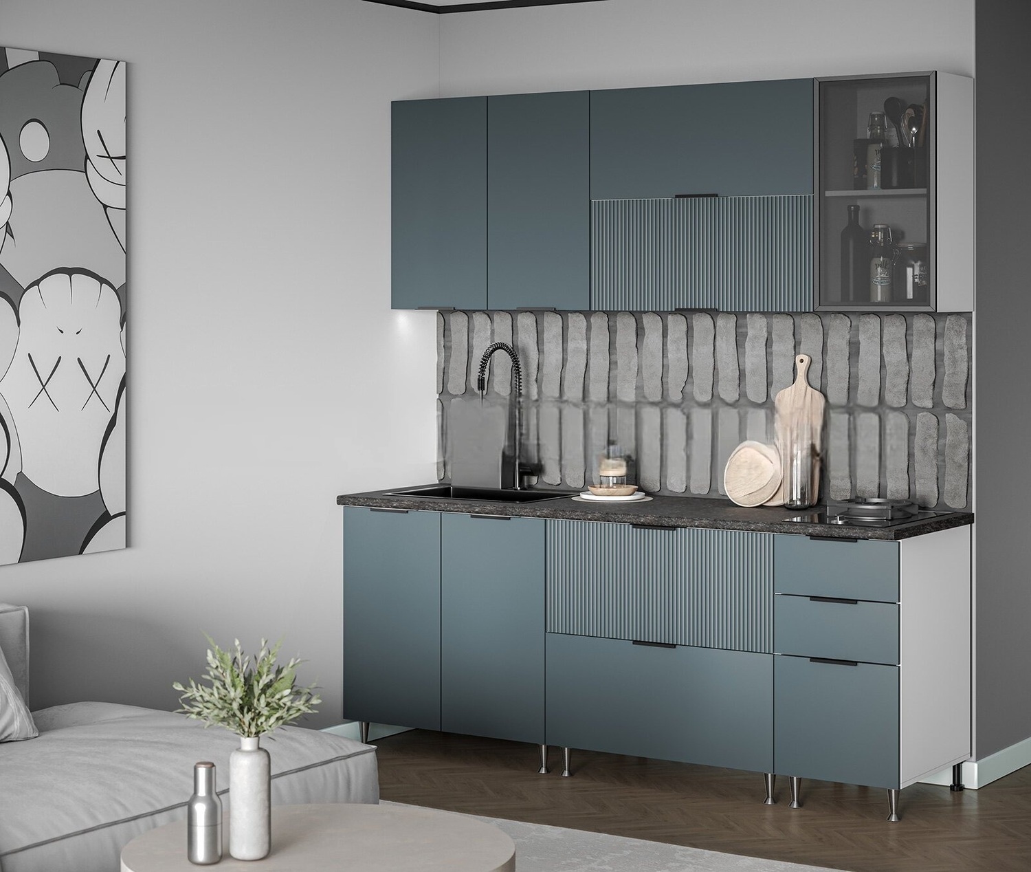 Кухонные модули Гранд МДФ