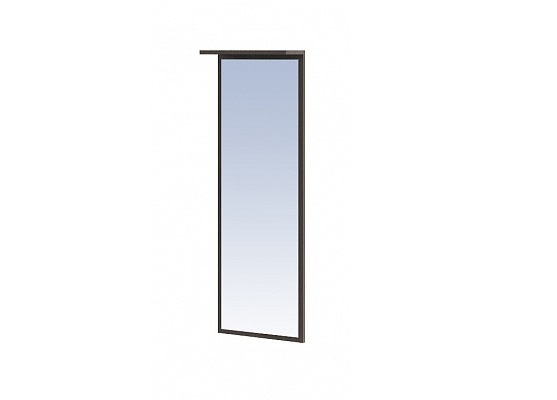 МАШЕНЬКА зеркало ЗР 100 ЛДСП Венге/Белфорд: 400х1116х200мм (ШхВхГ)