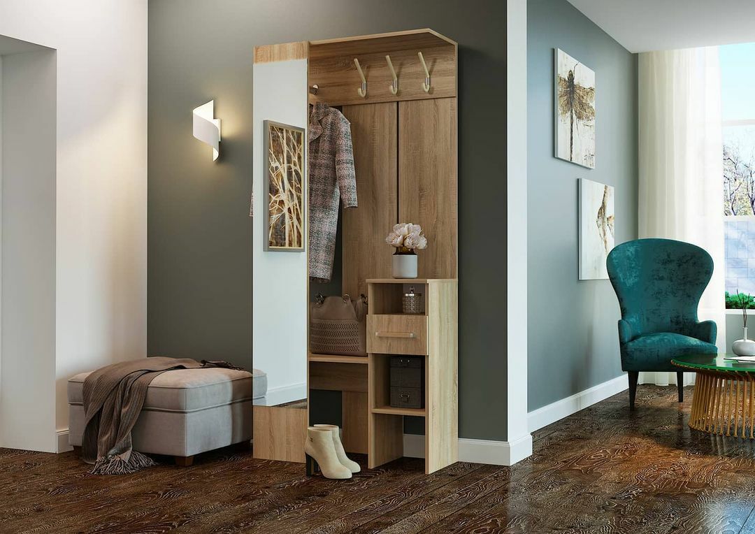 Прихожая 0,85м Лига Сонома 