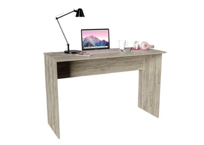 Норд Стол письменный №3 ЛДСП цвет Дуб Крафт серый (ШхВхГ: 1200х786х500 мм), <span style="font-weight: bold;">без ящиков</span>