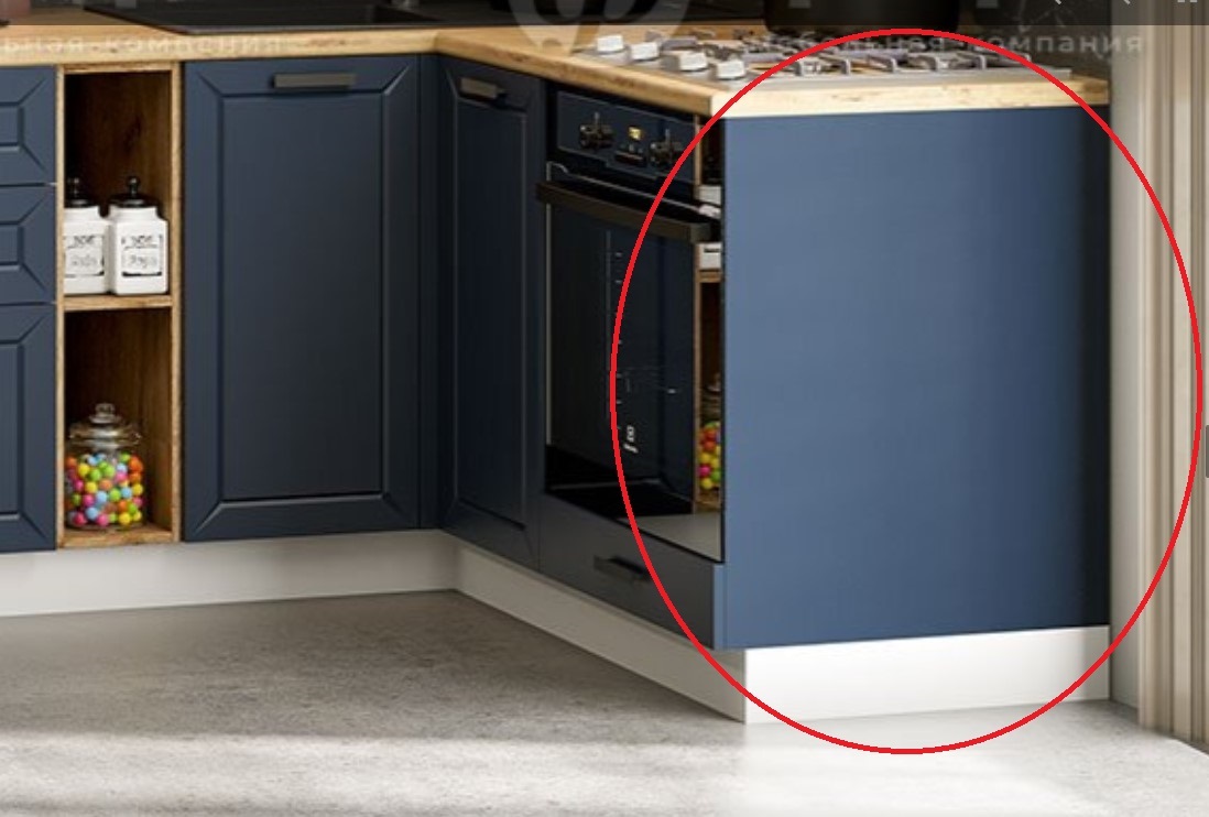 Ф/П 716 ШН МДФ в цвет фасада 