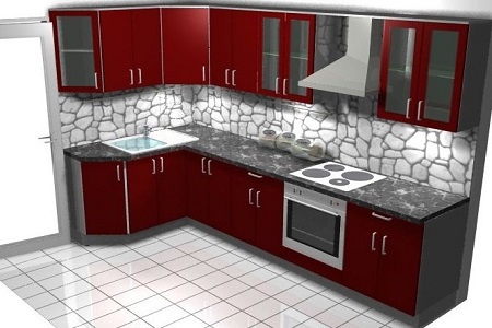 Дизайн-проект кухни № 63<br>