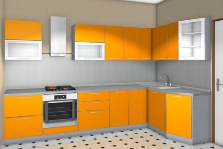 Дизайн-проект кухни № 166<br>