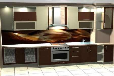 Дизайн-проект кухни № 52<br>