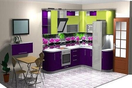 Дизайн-проект кухни № 44<br>