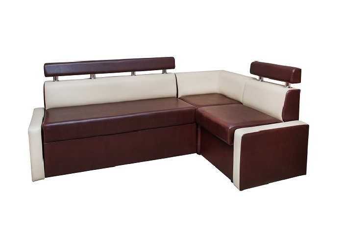 Кухонный диван Квадро-3 (винил) со спальным местом&nbsp;